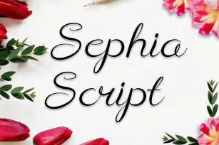 Sephia Script Font Download
