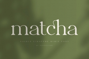 Matcha Unique Ligature Serif Font Download