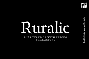 Ruralic Font Download