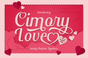 Cimory Love Typeface Font Download