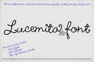 Lucemita Script Font Download