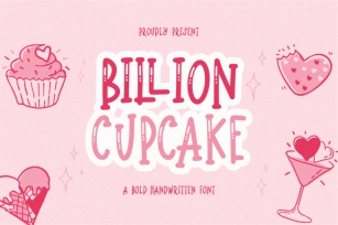 Billion Cupcake Font Download