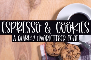 Espresso & Cookies Font Download