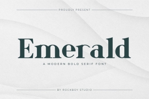 Emerald - Business Font Font Download