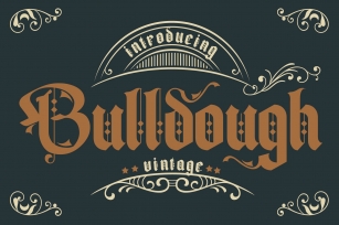 Bulldough Font Download