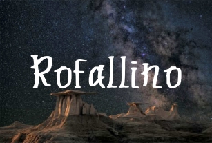 Rofallino Font Download