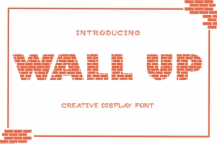 Wall Up Font Download