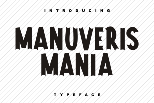 Manuveris Mania Font Download