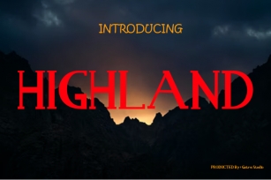 Highland Font Download