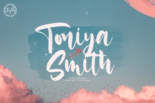 Toniya Smith - Handwritten Font Font Download