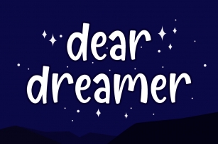 Dear Dreamer Font Download