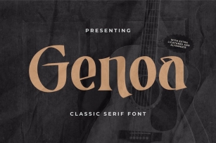 Genoa Font Font Download