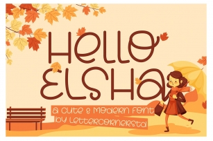 HELLO ELSHA Font Download