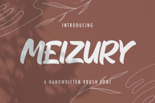 MEIZURY - Handwritten Font Font Download