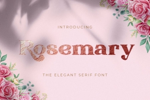 Rosemary - Elegant Serif Font Font Download