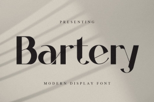 Bartery Font Font Download