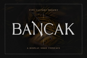 Bancak Font Download