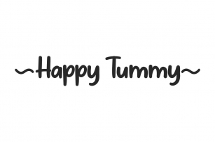 Happy Tummy Font Download