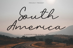 South America Font Download