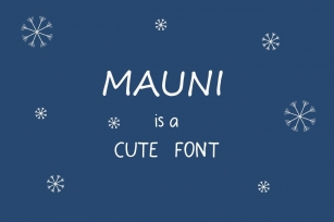 Mauni Font Download