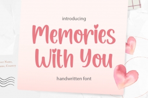 Memories with You Font Download