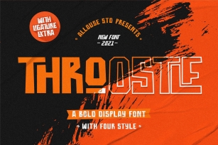 Throostle Font Download