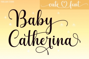 Baby Catherina Font Download