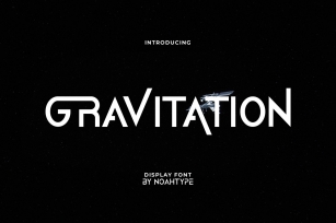 Gravitation Font Download