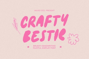 Crafty Bestie Font Download