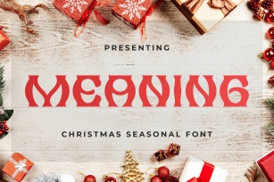 Meaning Font Download