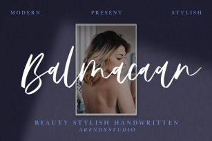 Balmacaan - Beauty Stylish Handwritten Font Download