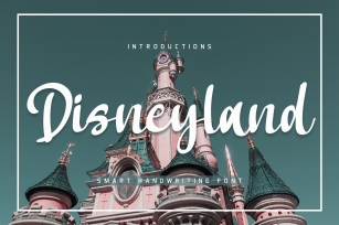 Disneyland - A Smart Handwriting Font Download