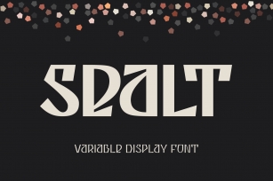 Sealt Variable Display Font Download