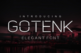 Gotenk Font Download