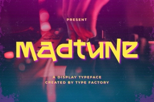 Madtune - A Display Typeface Font Download