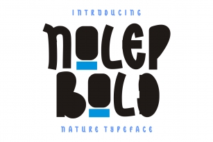 Nolep Bold Font Download