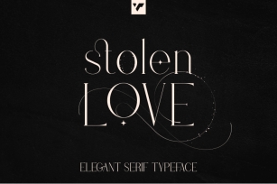 Stolen Love - Elegant serif typeface Font Download