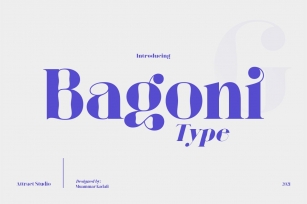 Bagoni Type Font Download