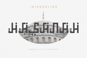 Hasanah - Arabic Style Typeface Font Download