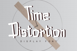 Time Distortion Font Download