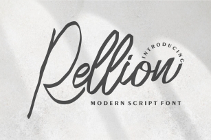 Rellion Font Download