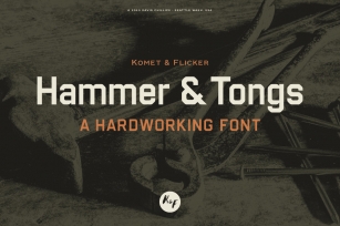 Hammer  Tongs Font Download