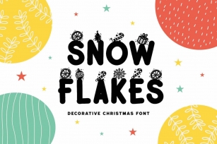 Snow Flakes Font Download