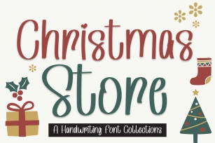 Christmas Store Font Download