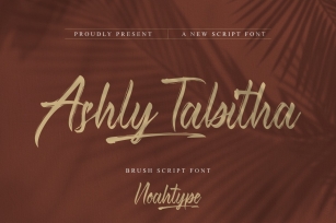 Ashly Tabitha Font Download