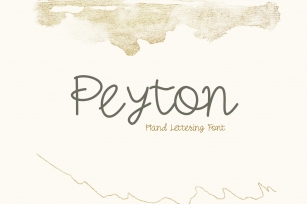 Peyton Font Download