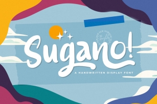 Sugano - Handwritten Font Font Download