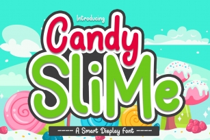 Candy Slime Font Download