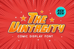 Vintagity Comic Font Download