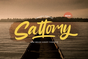 Sattomy Font Download